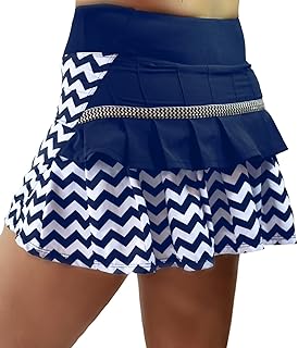 Lightweight Pleated Women's Tennis Skirt, Woven Quick Dry Performance Skort