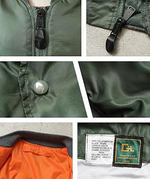 Amazon | グリーンブライヤー インダストリーズ 90's MADE IN USA MA-1