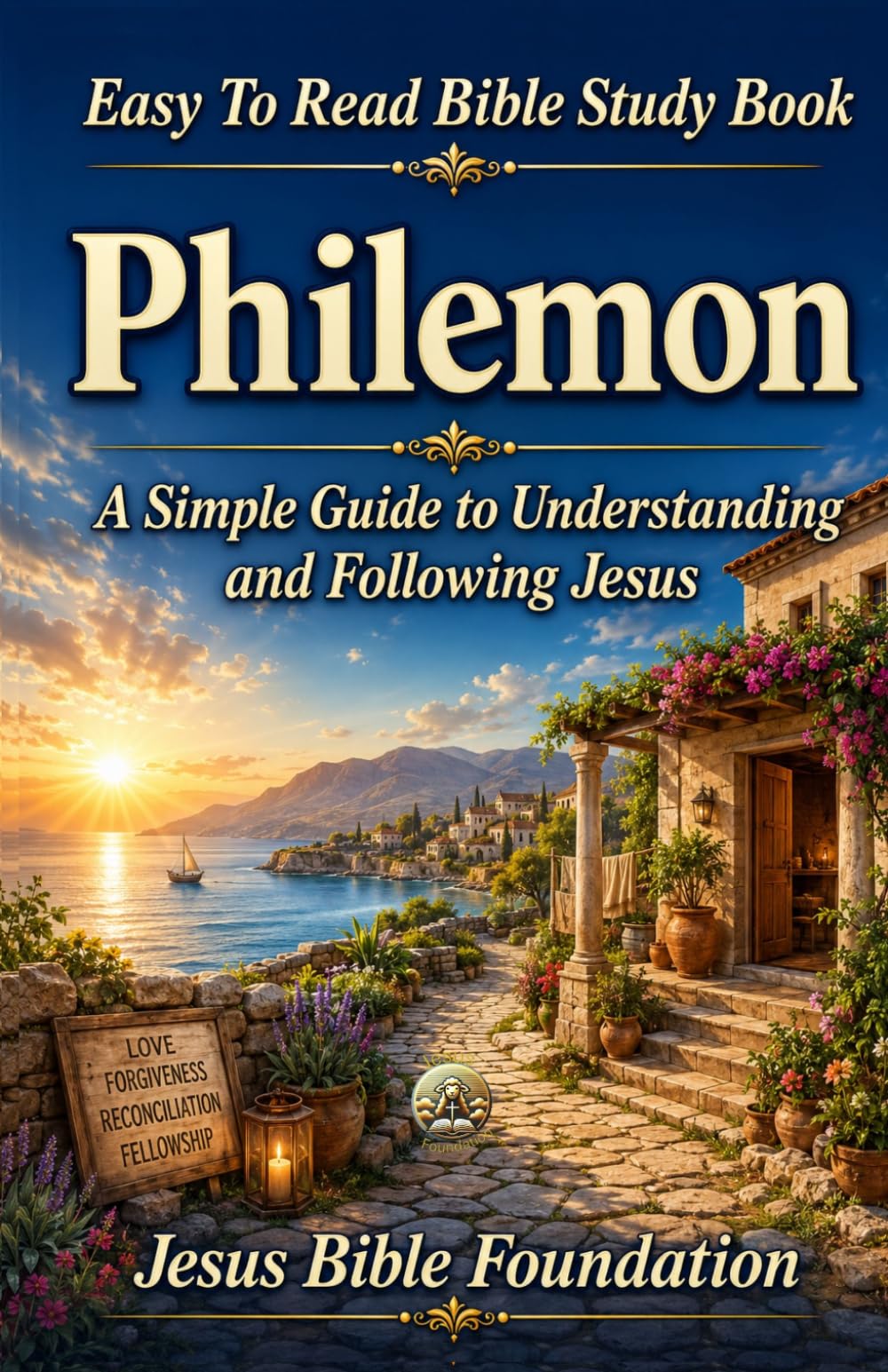 Easy to Read Bible Study Book Philemon: A Simple Guide to Understanding and Following Jesus