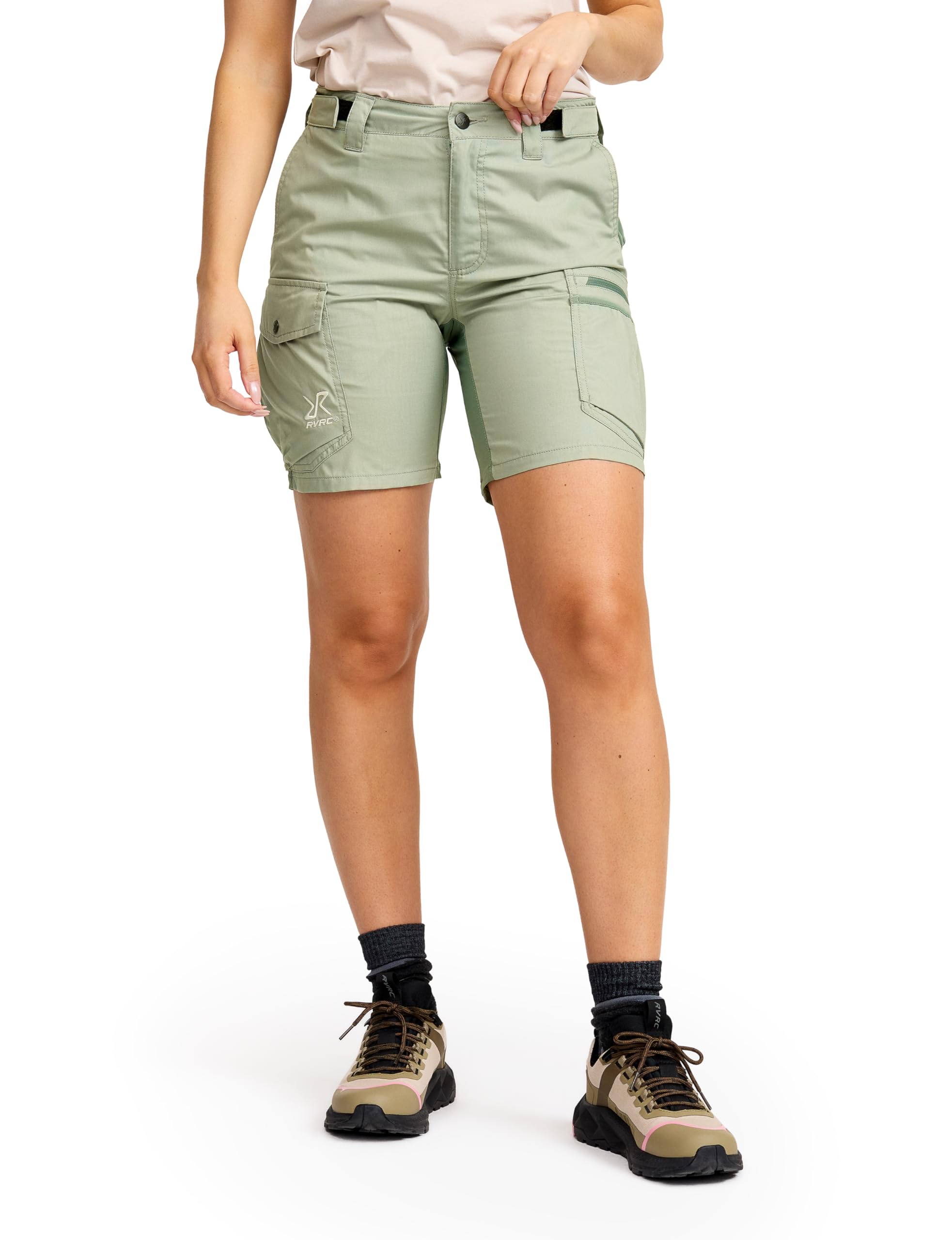 RevolutionRace Rambler Lightweight PRO Shorts da Donna, Pantaloncini Leggeri e Pantaloncini da Trekking