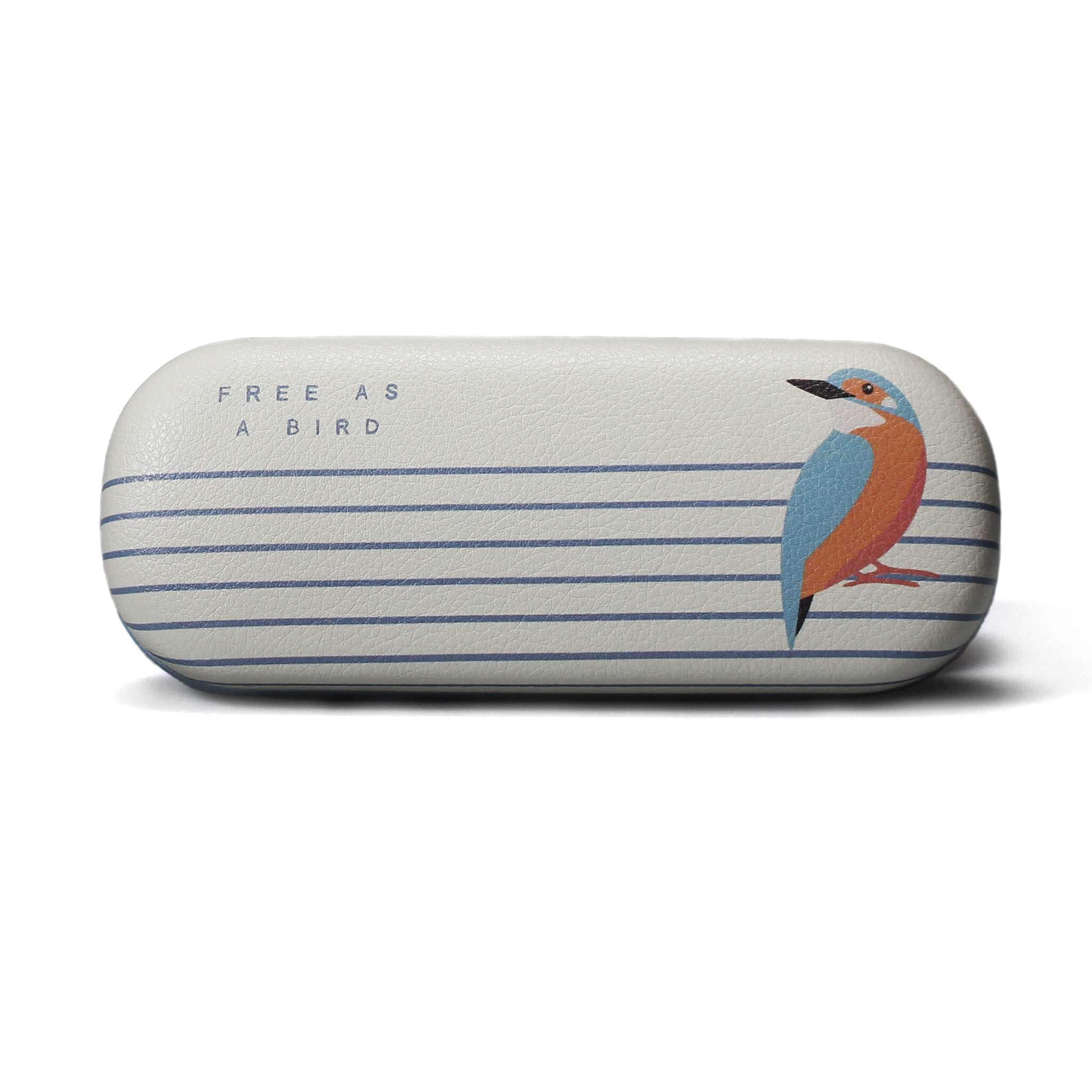 Half Moon Bay Women's Green Rspb Glasses Cases - Free As A Bird - Kingfisher - Bird Watching
