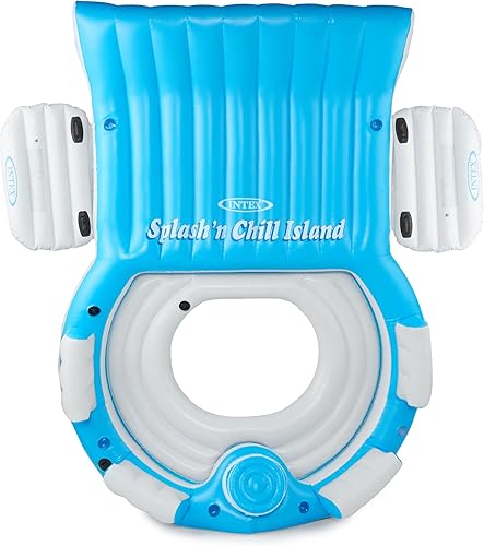 Miniatura 3 de Intex - Splash N Chill - Isla de relajación inflable 145 x 125 x 20 pulgadas