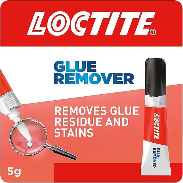 Loctite Glue Remover, Effective Adhesive Remover for Correcting Badly Bonded Items, Practical Sticker Remover for a Range of Surfaces, 1 x 5g