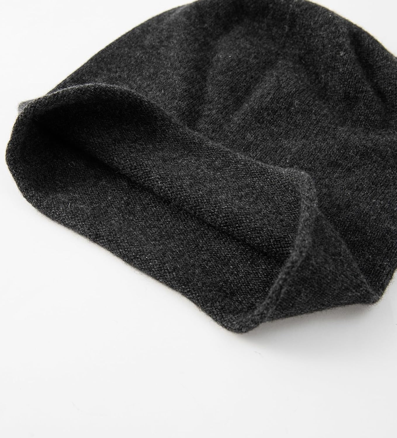 Villand 100% Cashmere Slouchy Beanie Hat for Women, Knitted Ladies Soft Warm Cashmere Skull Beanies Cap - Image 4