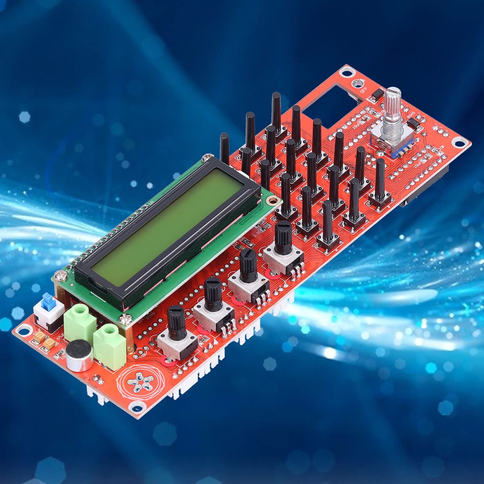 Módulo generador DDS de Onda Corta AD9850 055MHz Generador de señal PCB con Pantalla LED para proyectos electrónicos de Banda de radiofrecuencia