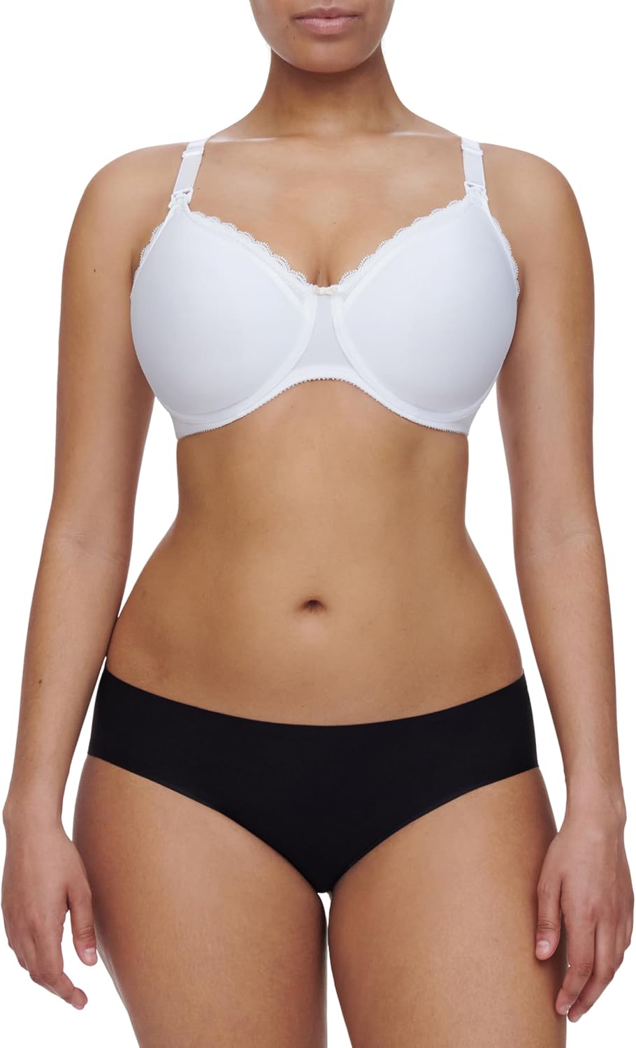 Chantelle Womens Flexi-Wire Spacer Nursing Bra Size 34FF in White
