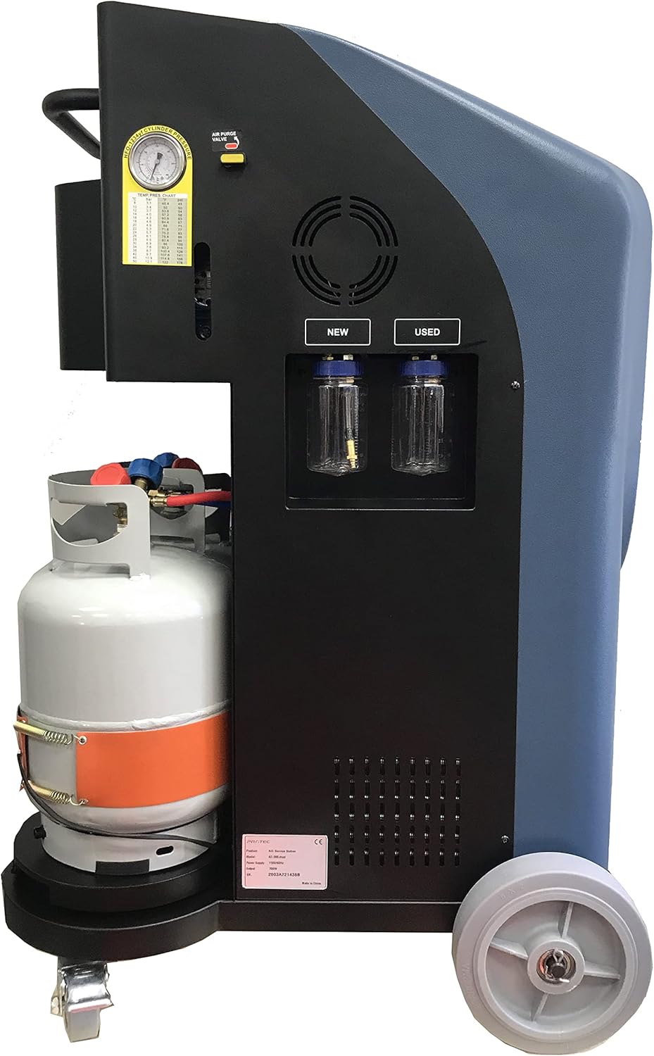 Dual Auto AC Recovery, Recharge and Recycle Machine for Both 134a and 1234yf