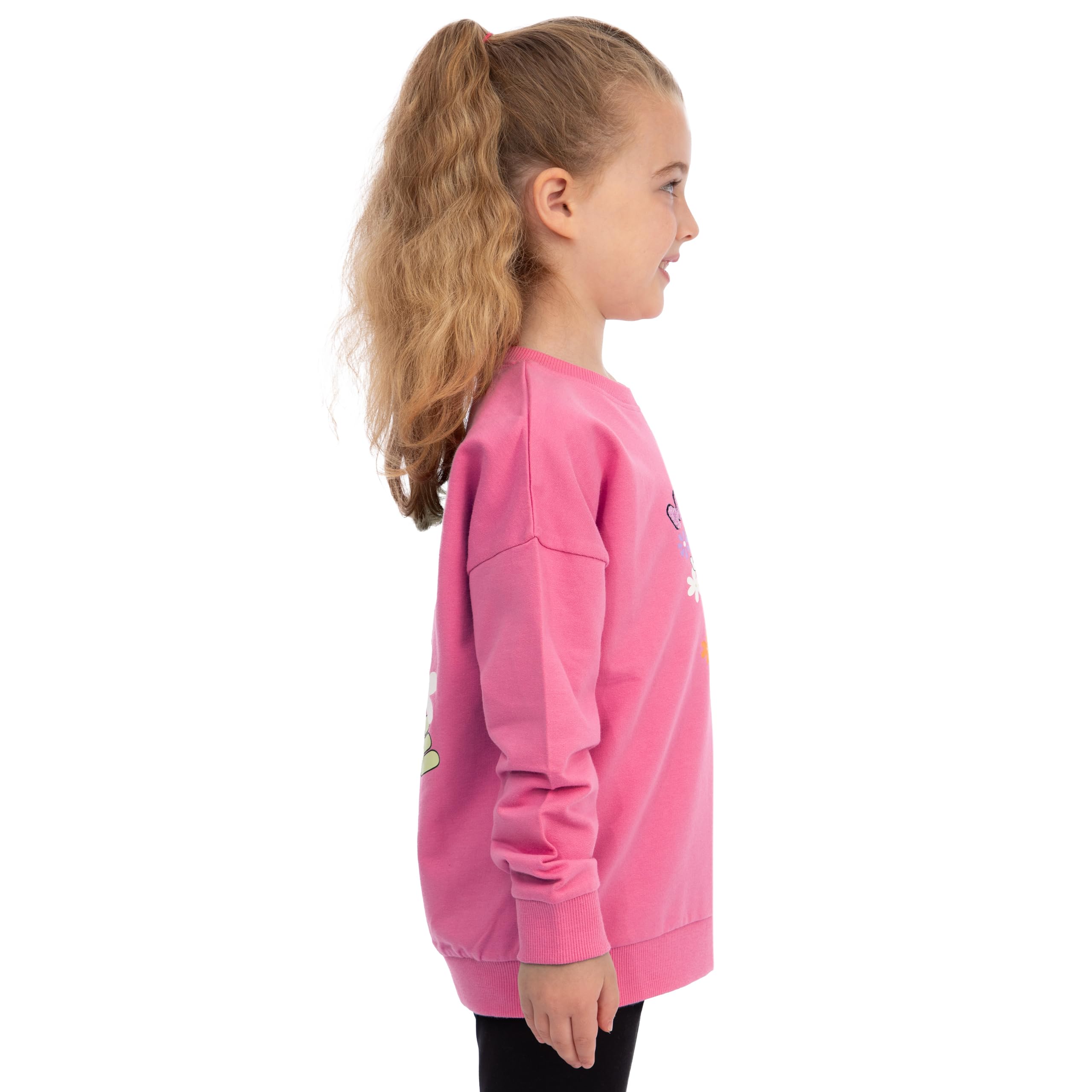 Disney Minnie Mouse Sudadera Niña, Sudadera Niñas Algodón, Jersey Minnie Mouse Niña