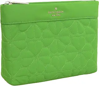 [ケイトスペード] コスメポーチ 化粧ポーチ レディース アウトレット ブランド グリーン spade flower qu cosmetic KK254 300 kate spade [並行輸入品]