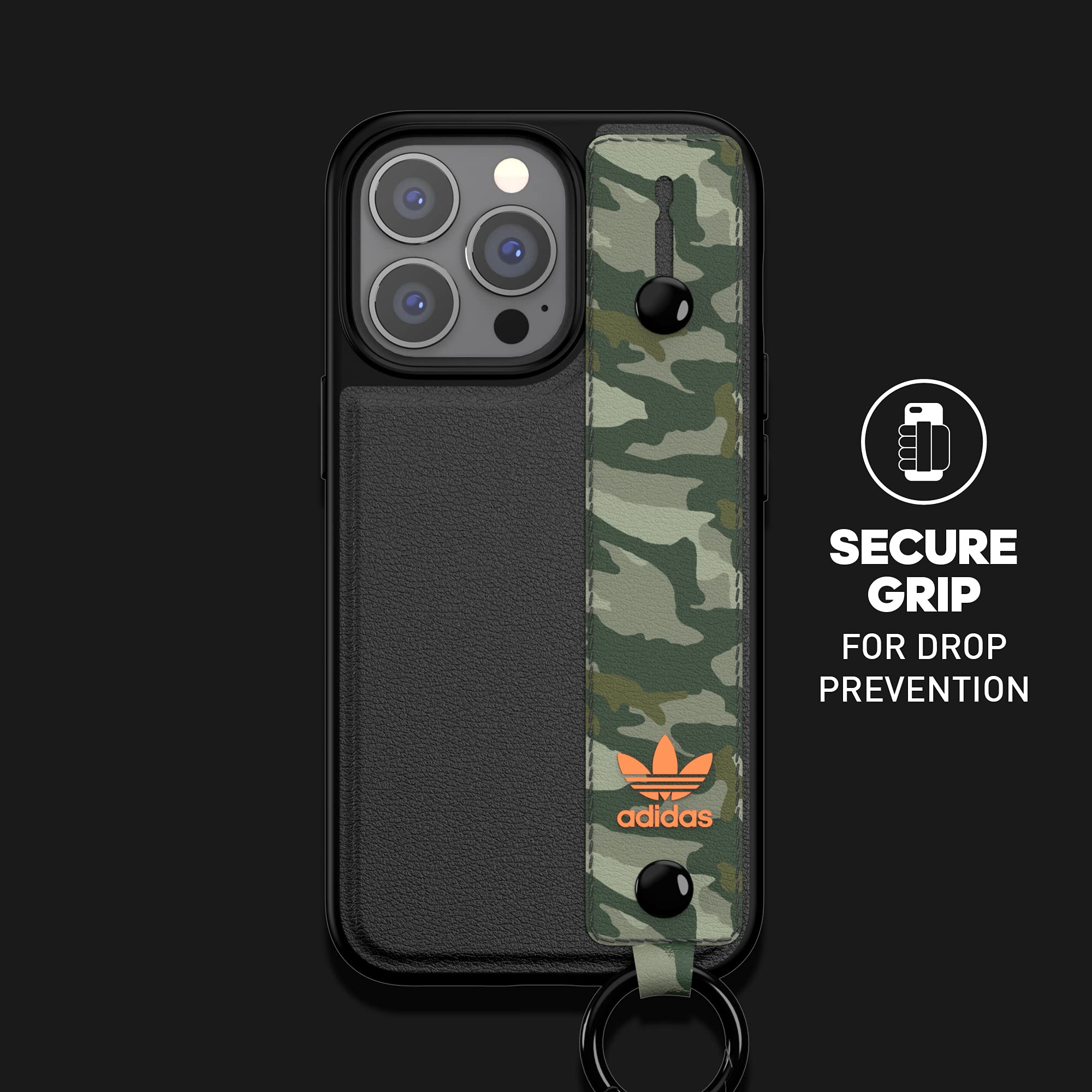 Amazon.co.jp: アディダス iPhone13Proケース ハンドストラップケース 