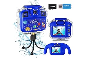 Ourlife Kids Waterproof Camera: Experience the Underwater World with Vivid HD Clarity