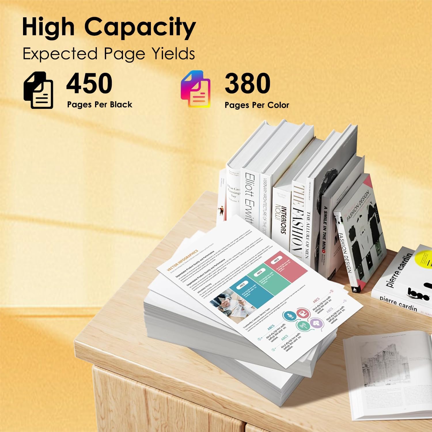 HOINKLO 275XL 276XL Ink Cartridges Compatible for Canon Ink 275 and 276 PG275 CL276 275XL 276XL Ink Cartridge Combo Pack with TR4720 TS3522 TS3500 TR4700 TR4722 TS3720 Printer (Black Color,2-Pack)