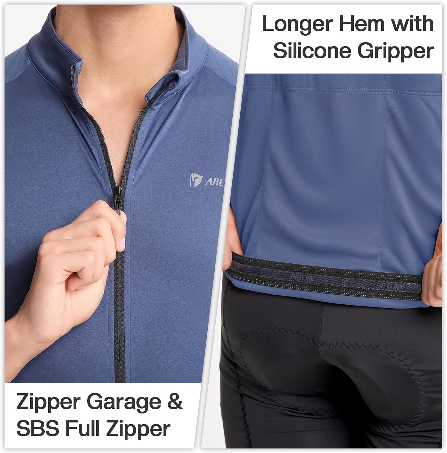 Ultra-Soft 6 Pockets Cycling Jersey Men Short Sleeves Road Bike Shirts Biking Bicycle Mountain Bike Jersey - Image 4