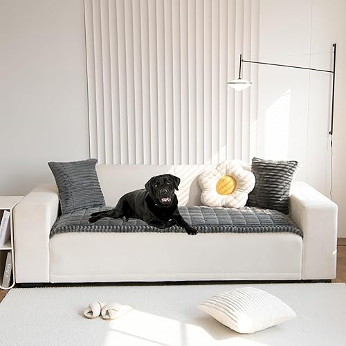 Miniatura 2 de Mivnue Funda protectora de sofá para mascotas, para perros, lavable, antideslizante, mullida