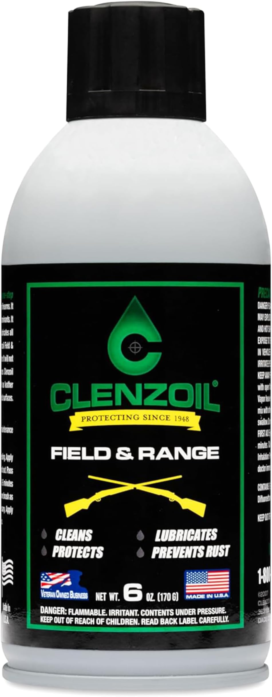 - Field & Range Aerosol - CLP Gun Lubricant - Premium Firearm Maintenance - Rust Preventative - 6 oz Aerosol Spray