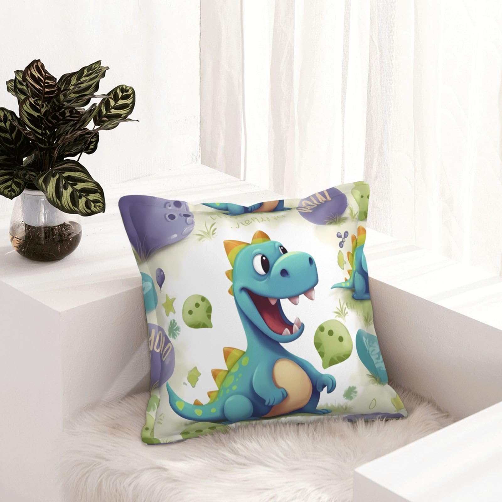 Housses de coussin en similicuir moderne style rustique