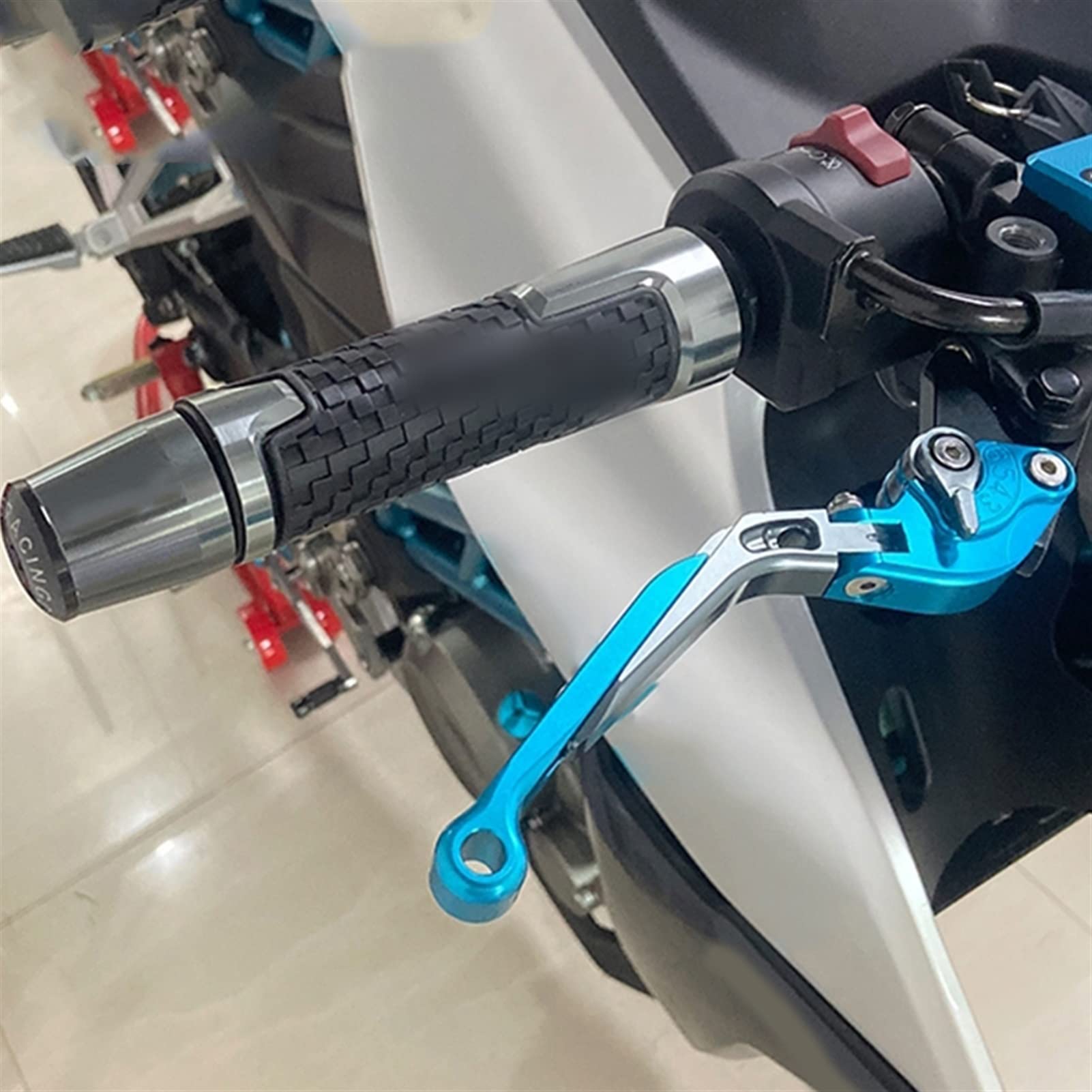 Moto Leva Del Freno Frizione Maniglia Manopole Regolabili Set Per CBR125R CBR 125R 125 R 2004 2005 2006 2007 2008 2009 2010