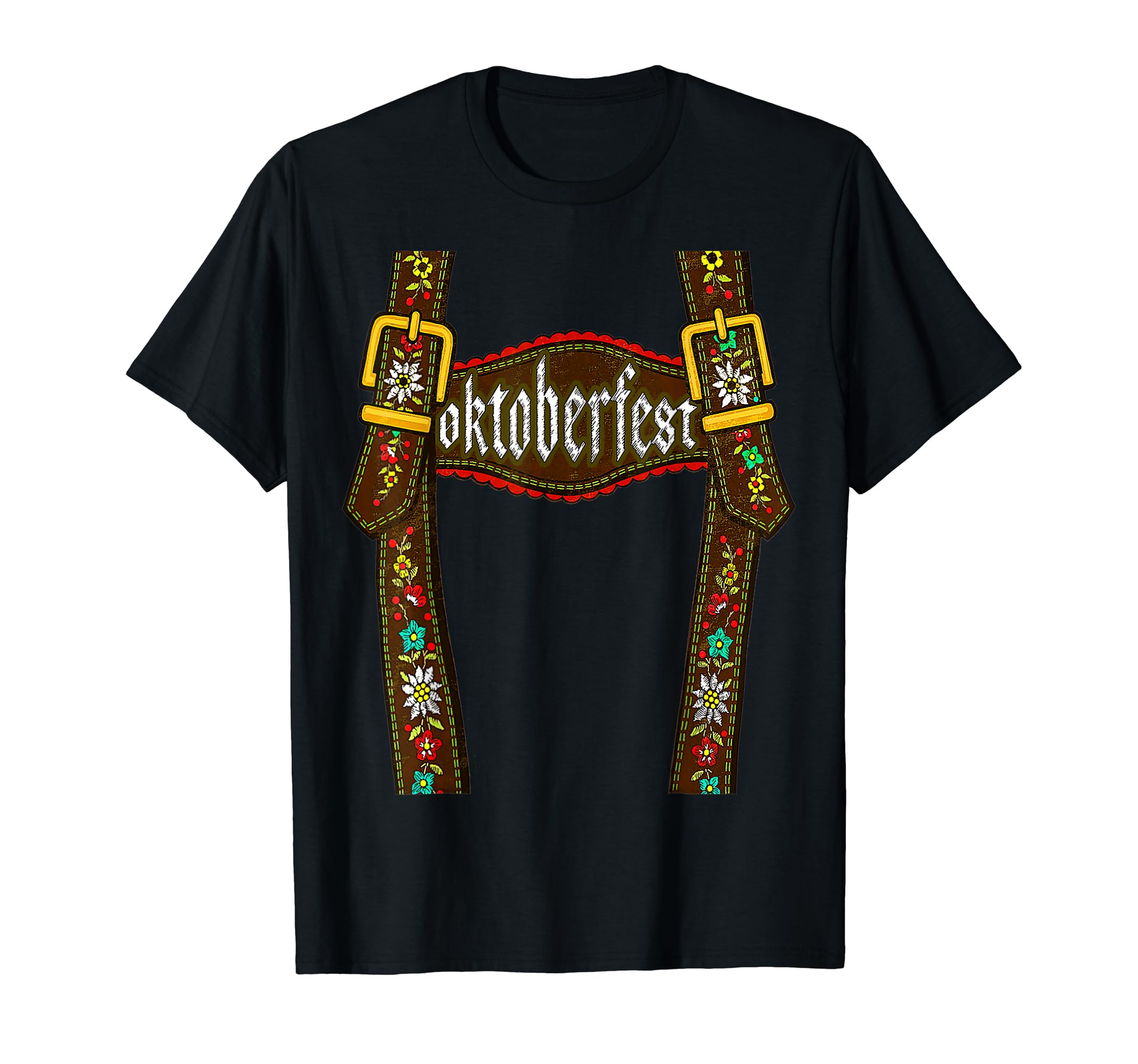 Oktoberfest Shirts Octoberfest Costumes Women MenLederhosen Suspenders Tee Oktoberfest Bavarian Munich Beer T-Shirt