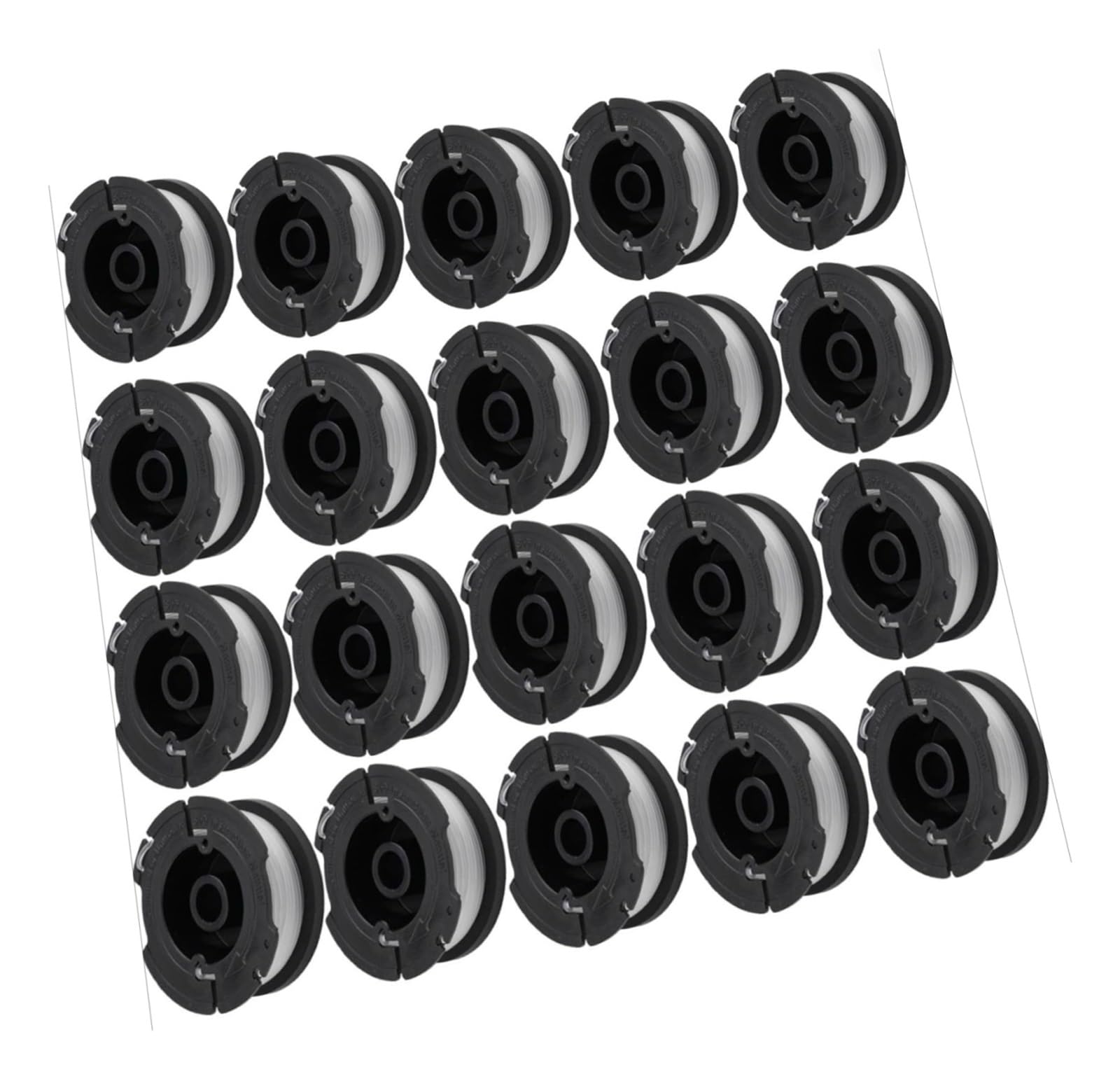 Ligne de bobine de débroussailleuse for Black-Decker BESTA525 BESTA528 BESTA530 BESTE630 BD032, 1/2/5/10/20 pièces, recharges de tondeuse de remplacement à alimentation automatique(20PCS)