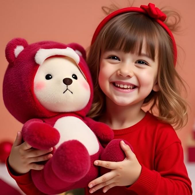 Osito de peluche Ryttir 15.7" extra suave, almohada de abrazo miniatura 2