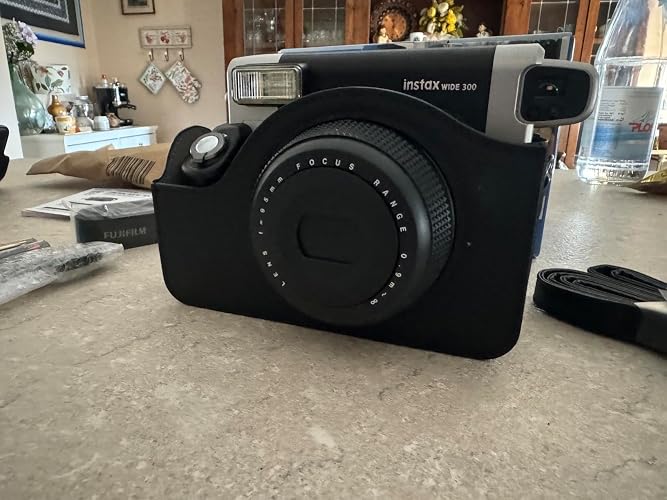 Fujifilm Instax Wide 300 Instant Film Camera (Black) : FUJIFILM