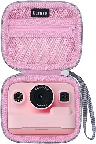 Miniatura 9 de LTGEM - Funda para cámara para niños, compatible con cámara de impresión instantánea para cámaras de video digitales, bolsa de almacenamiento para