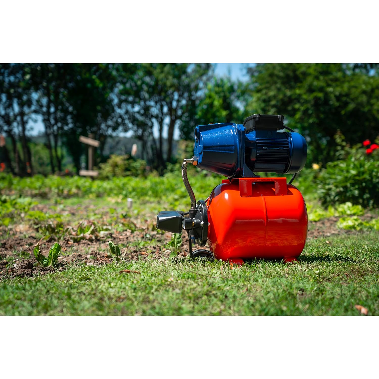 Spid'O Ecop 140/20 pompe surpresseur 600W avec cuve 20L, débit max 3,6 m3/h, hauteur de refoulement max 7m