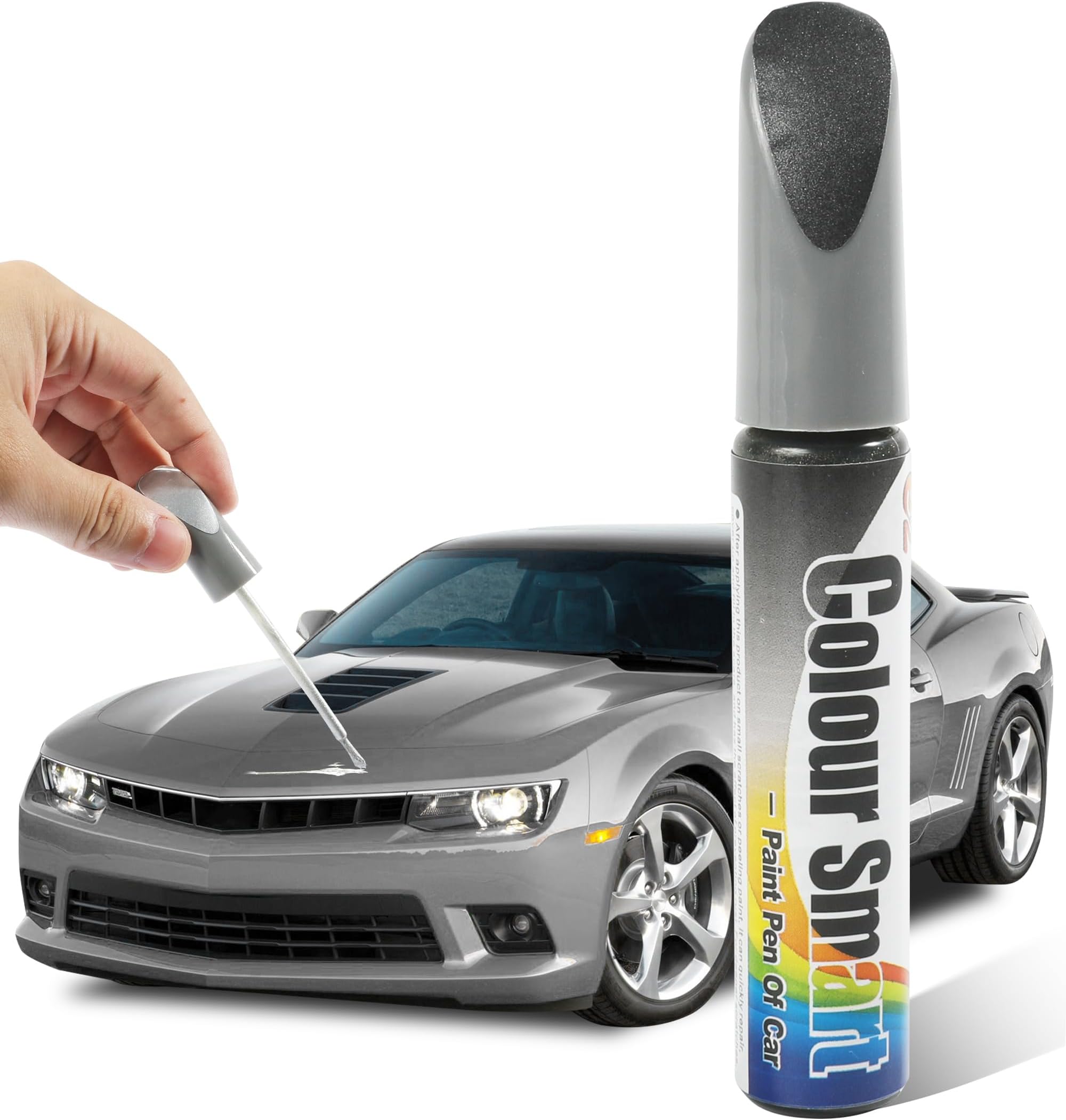 Car Scratch Remover,Car Scratch Repair,Car Accessories Car Deep Scratch Remover,Scratch Remover for Vehicles,Car Scratch Repair Paint Pen,Universal Car Touch Up Paint for Deep Scratches (Grey)