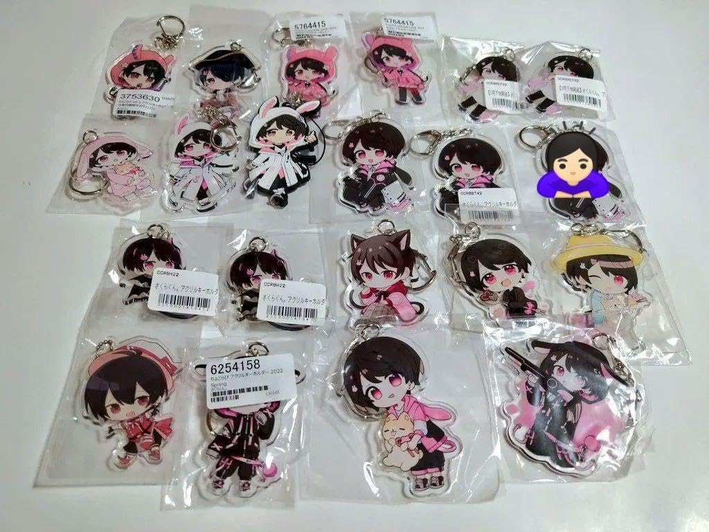 さくらくん アクキー まとめ売り Amazon.co.jp: らぶしっく ミニキャラアクリルキーホルダー