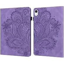CWZ Flower Embossed   for iPad Mini 6 Purple