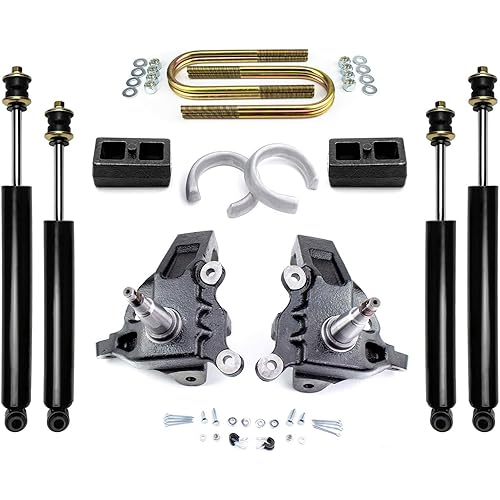 5.5"/2" Lift Kit 1997 to 2003 compatible with model Ford F150 2wd with Full Shock kit included