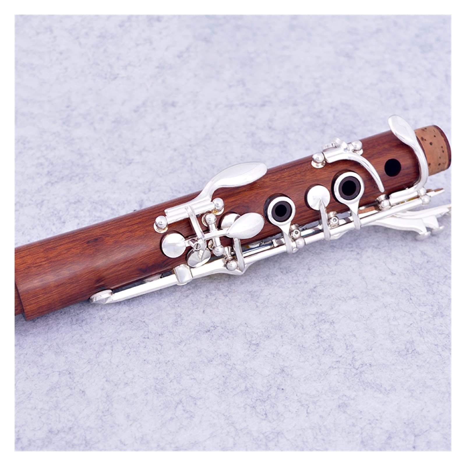 プロフェッショナル クラリネット 18 キー Bb ローズウッド シルバー