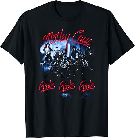 Amazon.com: Mötley Crüe Retro Vintage 30 Years Dr. Feelgood Photo
