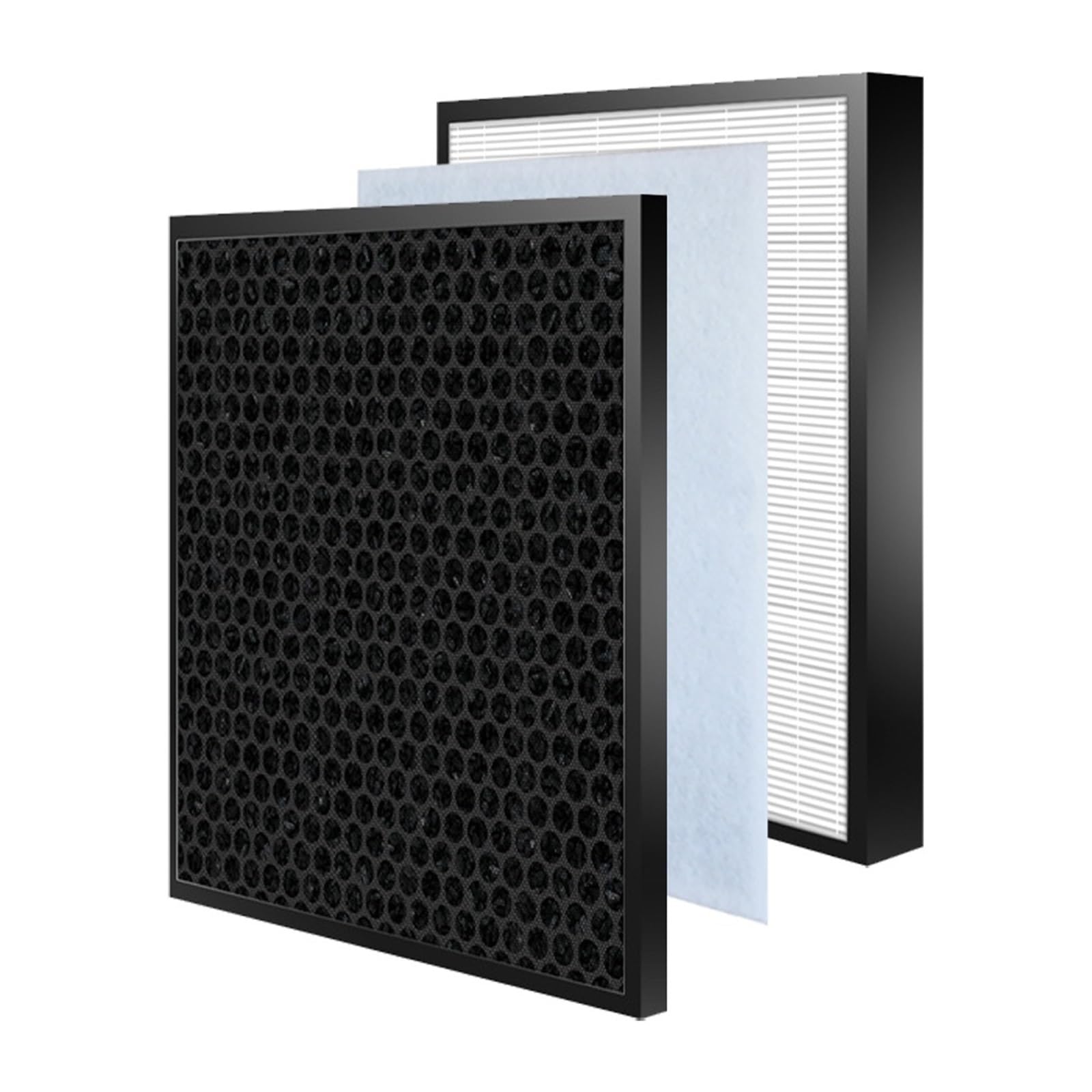 Ycddjjpcv Hepa And Carbon True Hepa Filter And Deodorizing Filter Fz-240Hfs Fz-240Dfs，Compatible For Sharp Air Purifier Fu-W40aw Fu-W40ar Fu-W40ab Fu-W50a，High Efficiency