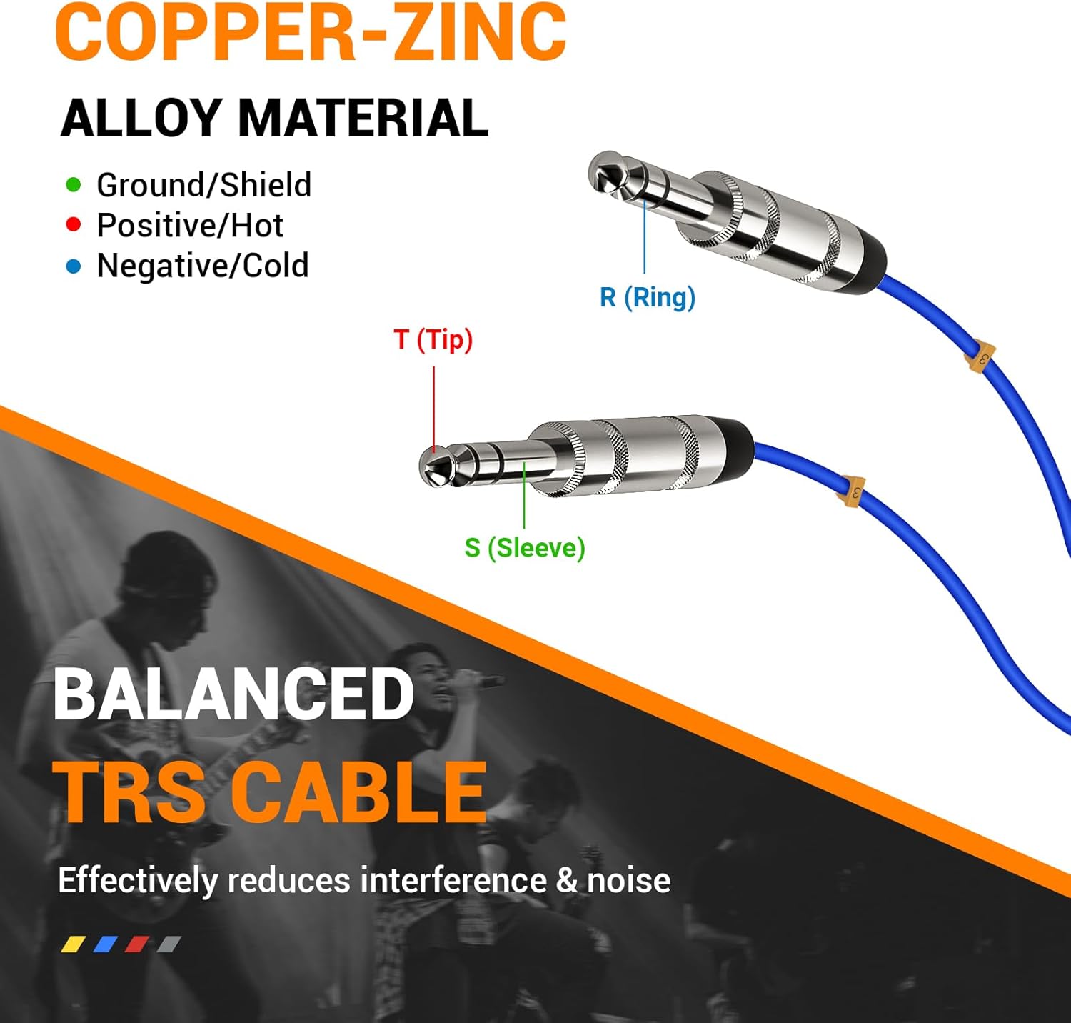 Phenyx Pro Balanced TRS Cable Diagram