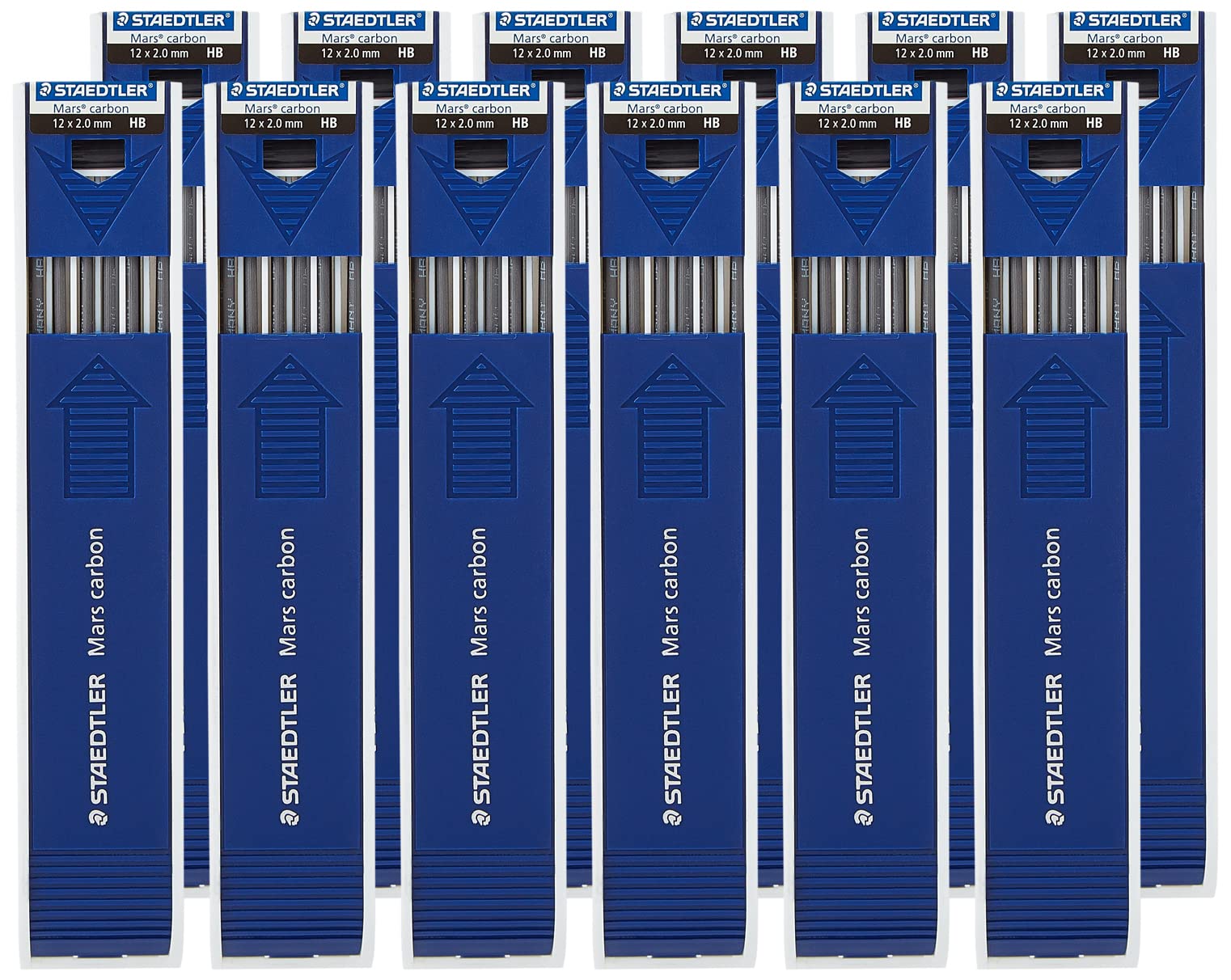 Staedtler ASTUCCIO 12 MINE 2MM 200-HB MARS LUMOGRAPH STAEDTLER [200HB]