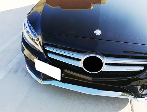 Miniatura 6 de Soporte para placa de auto Mercedes Benz, Negro