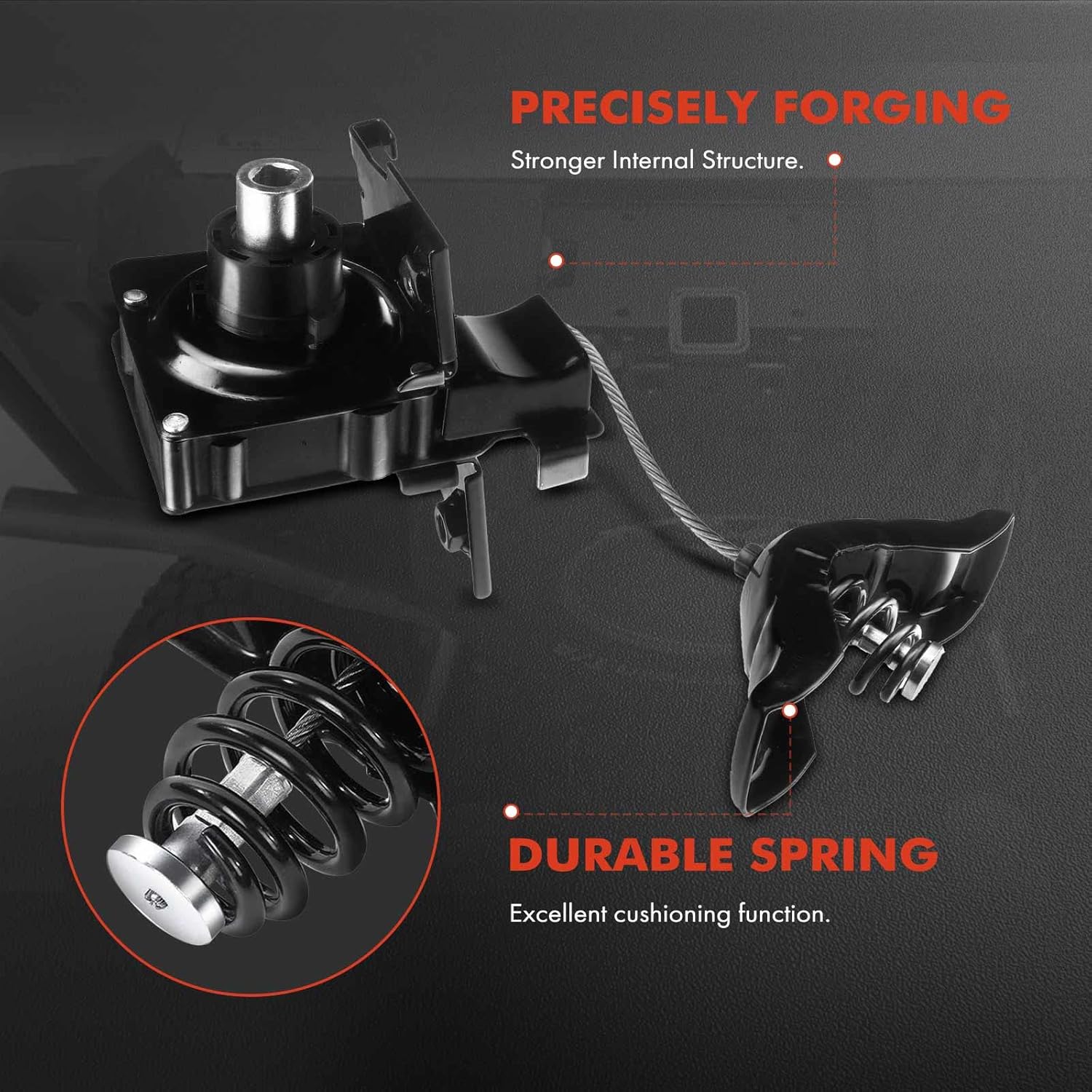 A-Premium Spare Tire Hoist Carrier Wheel Winch Compatible with Ford F-150 2004-2014 Lincoln Mark LT 2006-2008 Truck 9L3Z1A131A