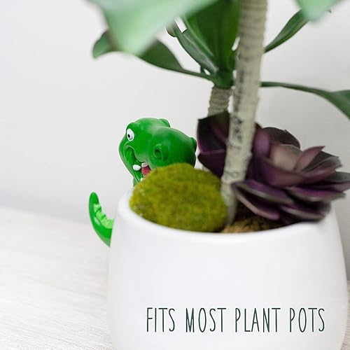 Miniatura 7 de Esterno Juego de 2 macetas de dinosaurio (juego de 2) maceta colgante y maceta decorativa accesorios de borde para macetas, adornos de patio