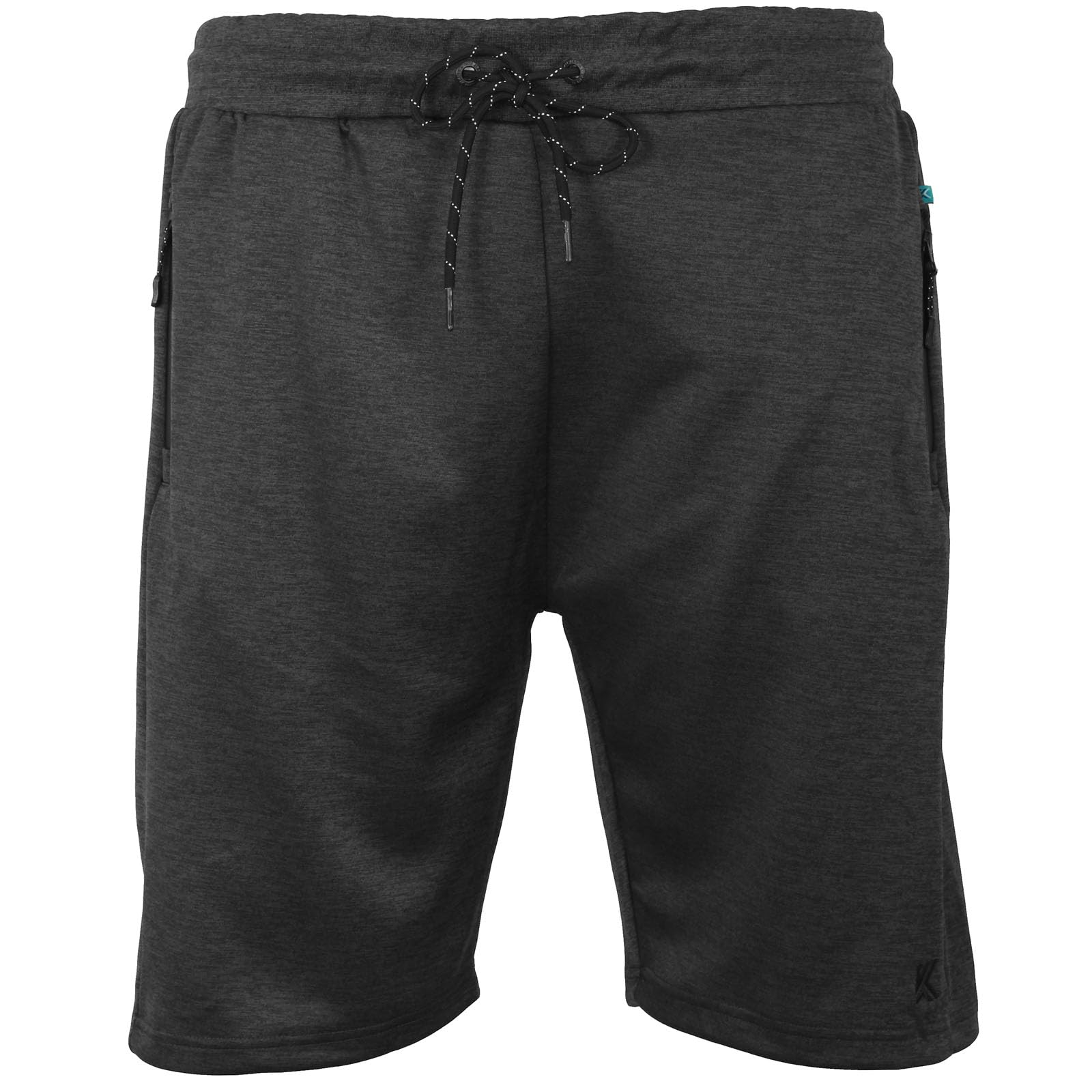 KAM Active Performance Marl Sports Shorts for Mens (KBS AP005) Grey, 4XL