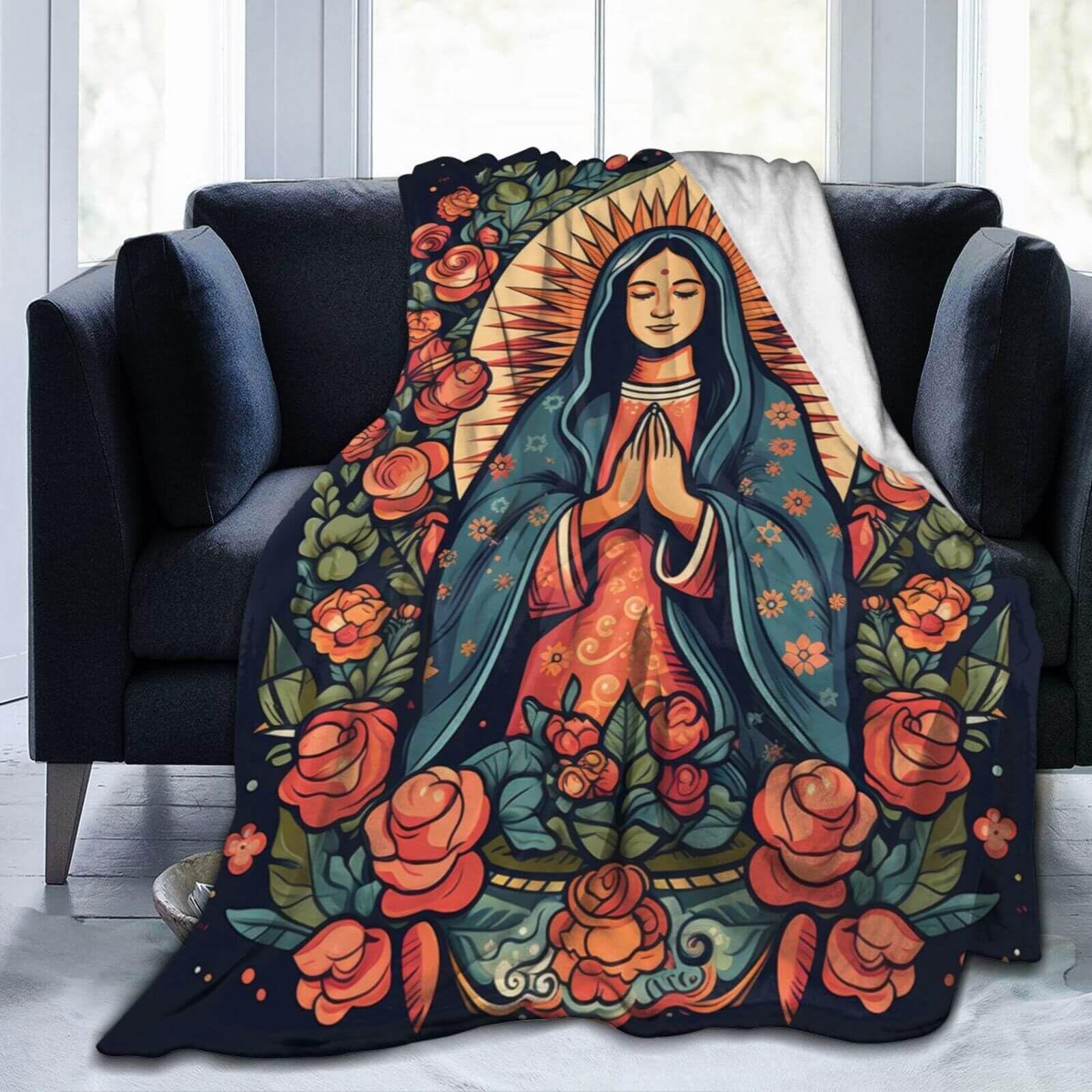 Amazon.com: Homieblanket Virgin Mary Blanket for Boys Girls