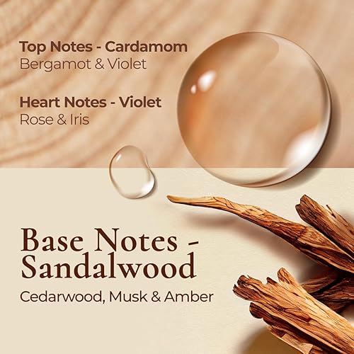 Miniatura 3 de Gya Labs Santal - Mezcla de aceites aromáticos para aromaterapia, sándalo, aceites esenciales naturales para difusores para el hogar, aceite de