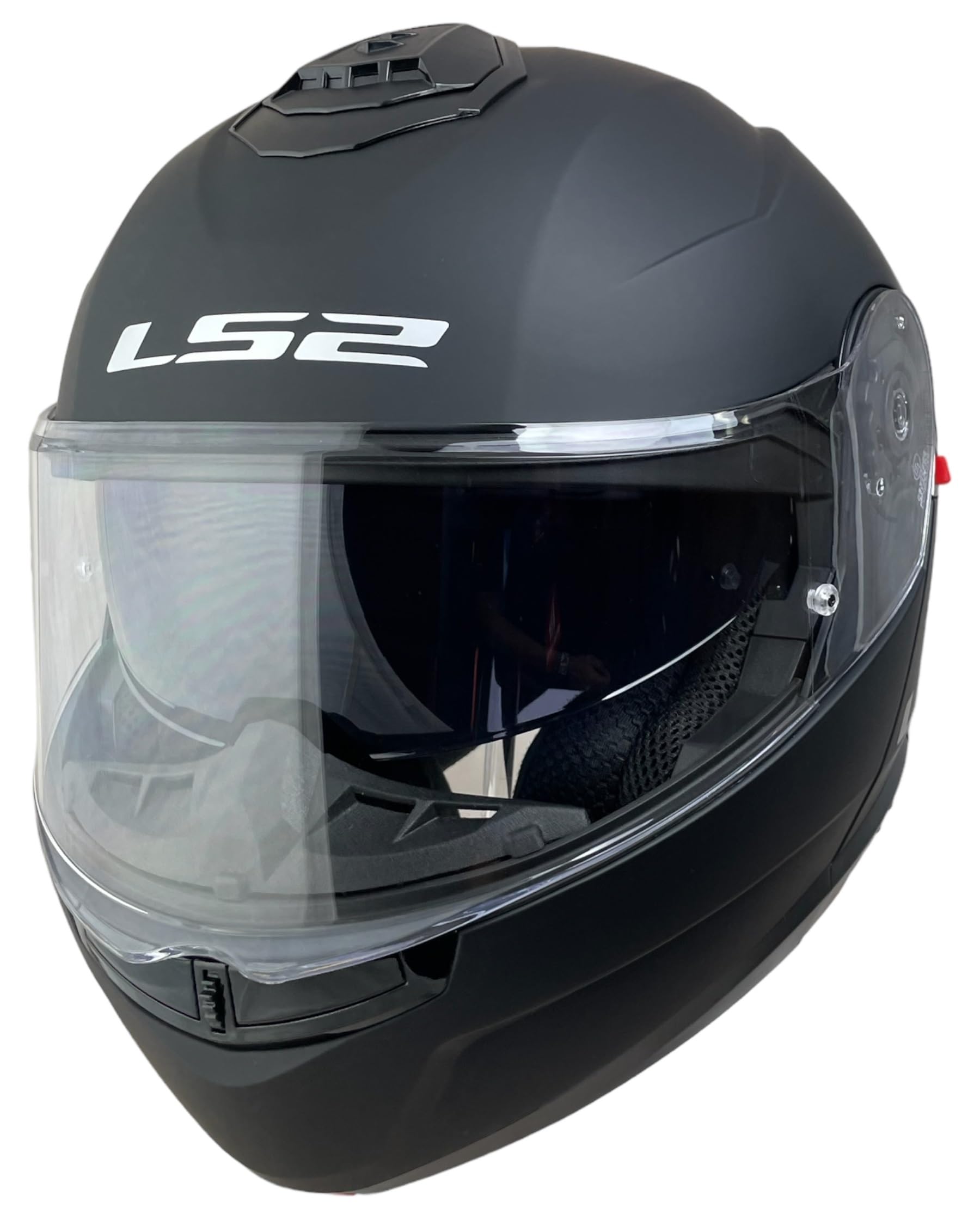 Ls2 FF908 Strobe 2 Solid Modularhelm schwarz matt | [de