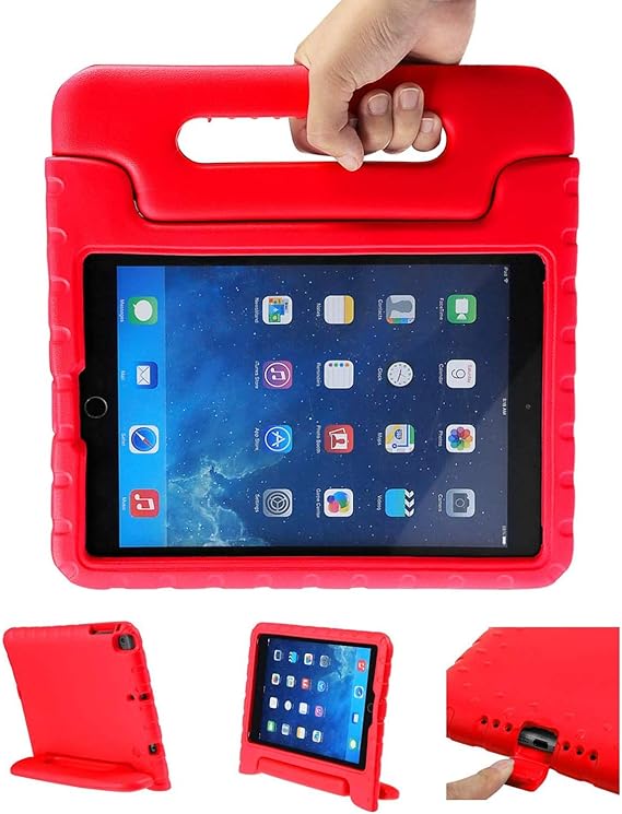 IMoshion Custodia Per IPad 10.2 (2020/2019) Per Bambini - Schiuma Antishock, Impugnatura E Supporto Regolabile, Antiscivolo - 2
