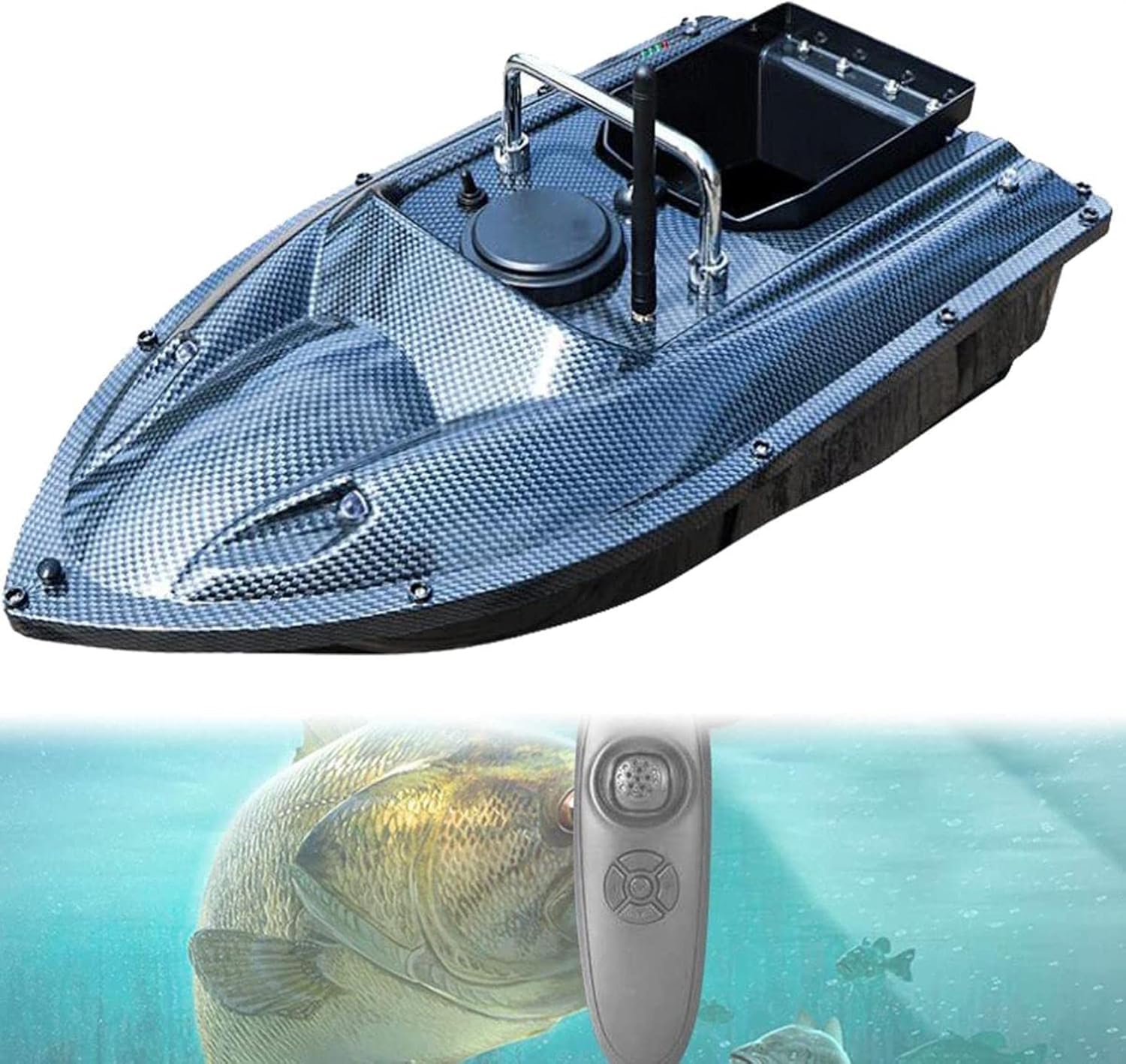 Bateau Appât Télécommandé Flytec Double Moteur - Charge 1.5kg (neuf)