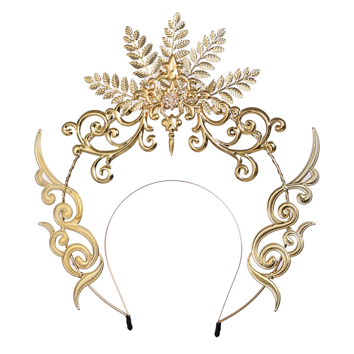 BLESSUME Halo Crown Mary Goddess Headband Women Halloween Costume Headpiece