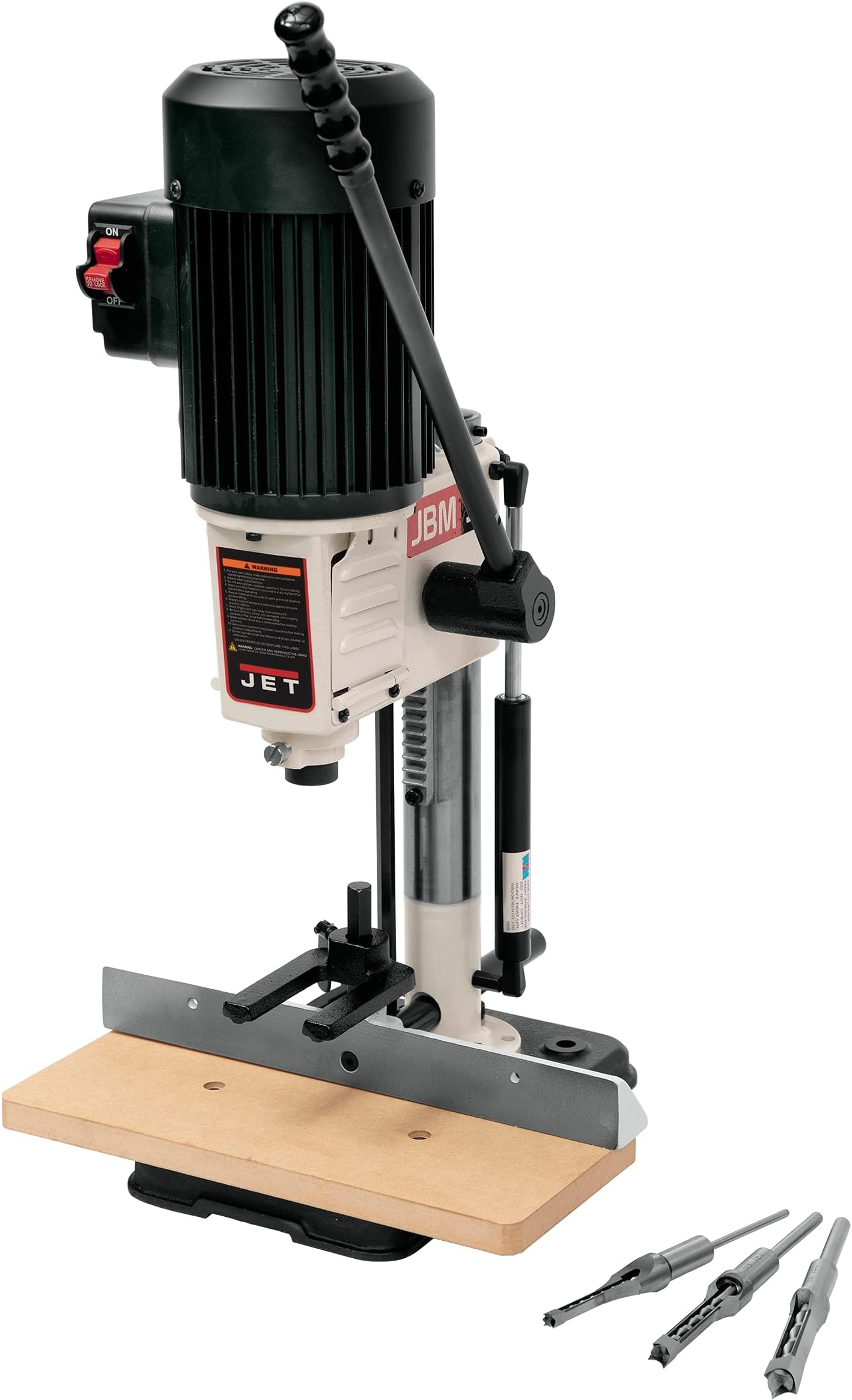 JET Benchtop Mortiser, 1/2" Chisel, 4-3/4" Stroke, 115V 1Ph (Model JBM-5)