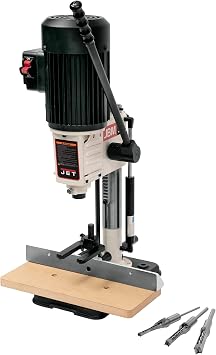 JET Benchtop Mortiser, 1/2" Chisel, 4-3/4" Stroke, 115V 1Ph Model JBM-5