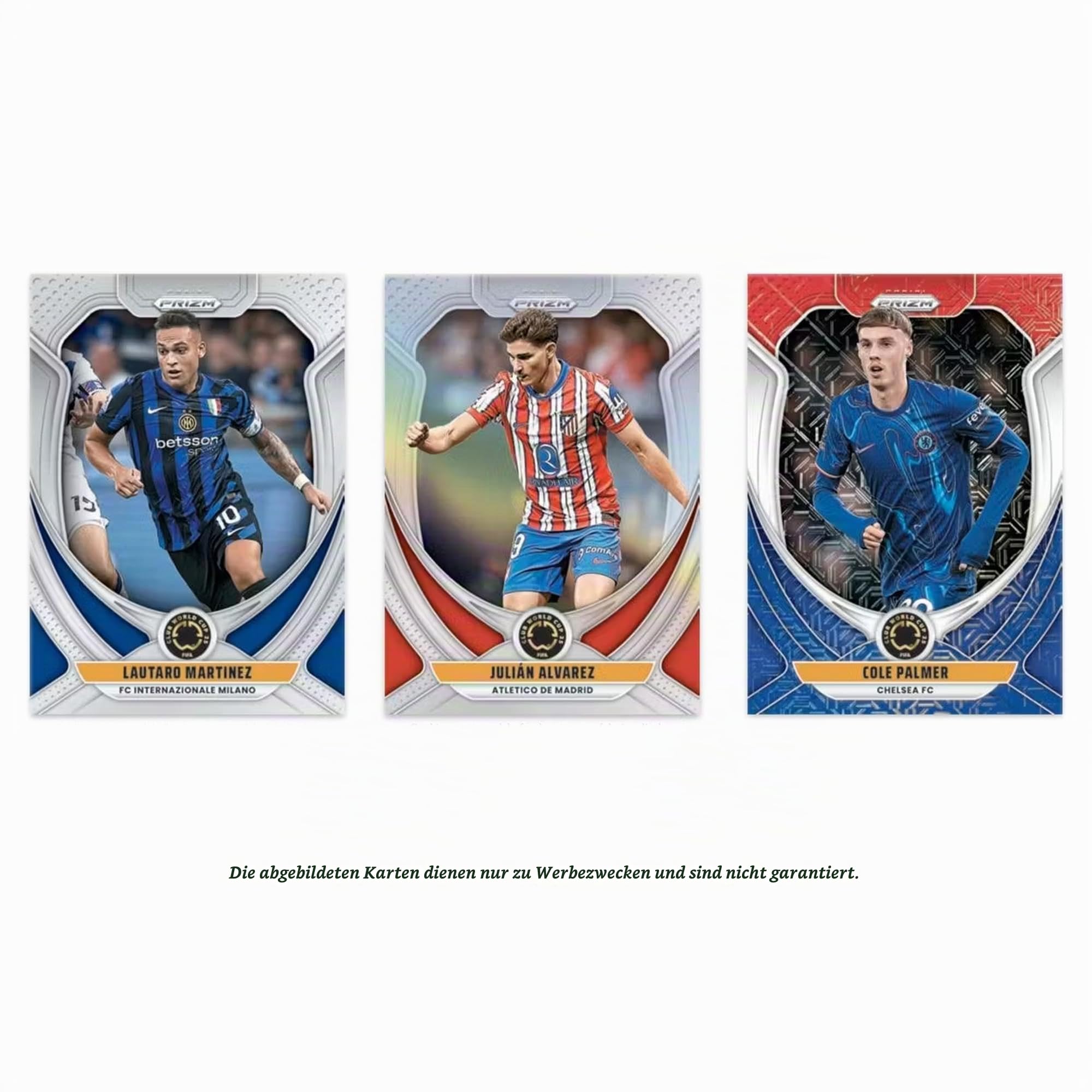 2025 Panini Prizm Club-Weltmeisterschaft Blaster-Box, FIFA-Sammelkarten, enthält Exklusive Blaster-Preise, Rookies und Einsätze, offizielles Panini Einzelhandelsset