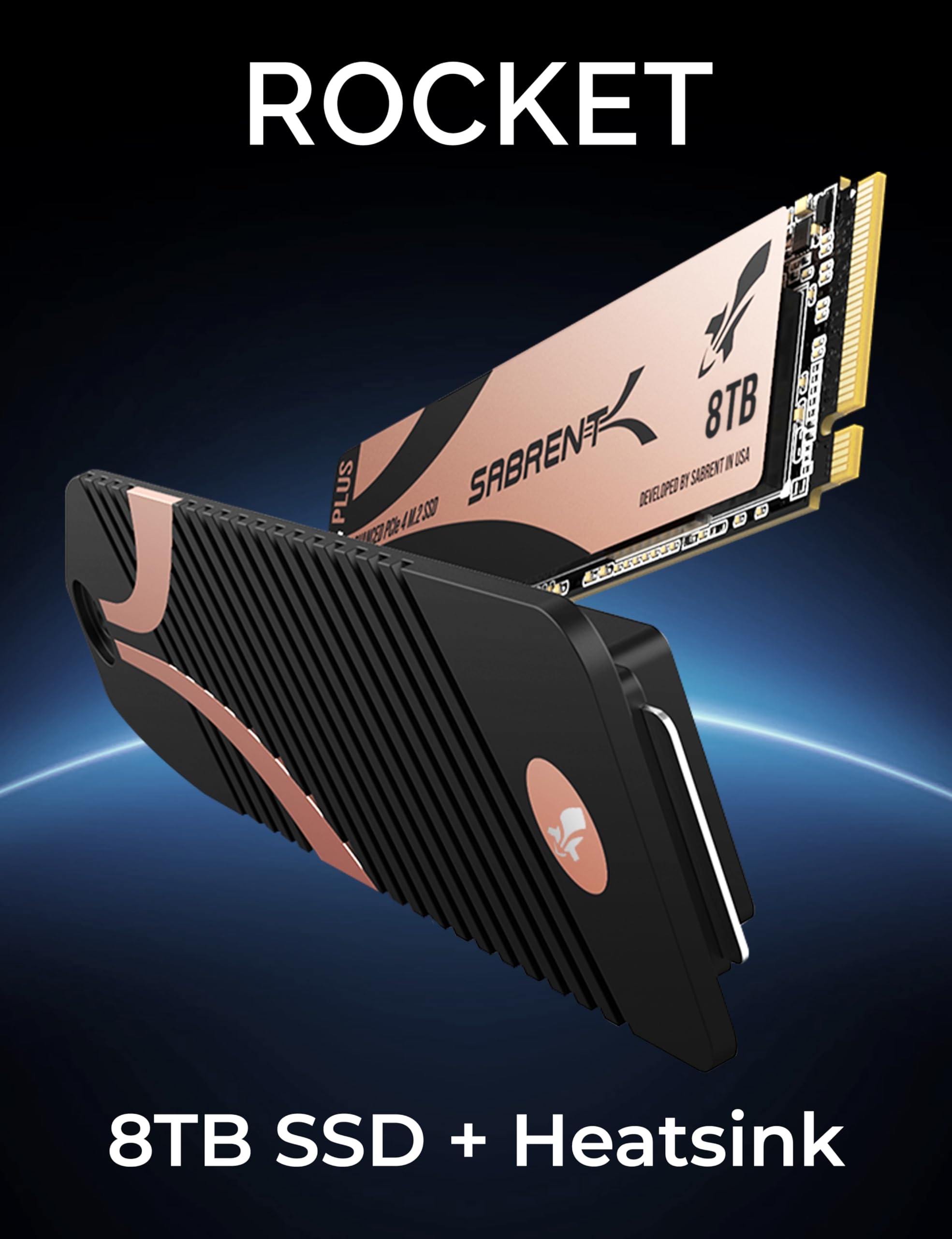 Amazon | SABRENT 8TB Rocket 4 Plus NVMe 4.0 Gen4 PCIe M.2 内蔵